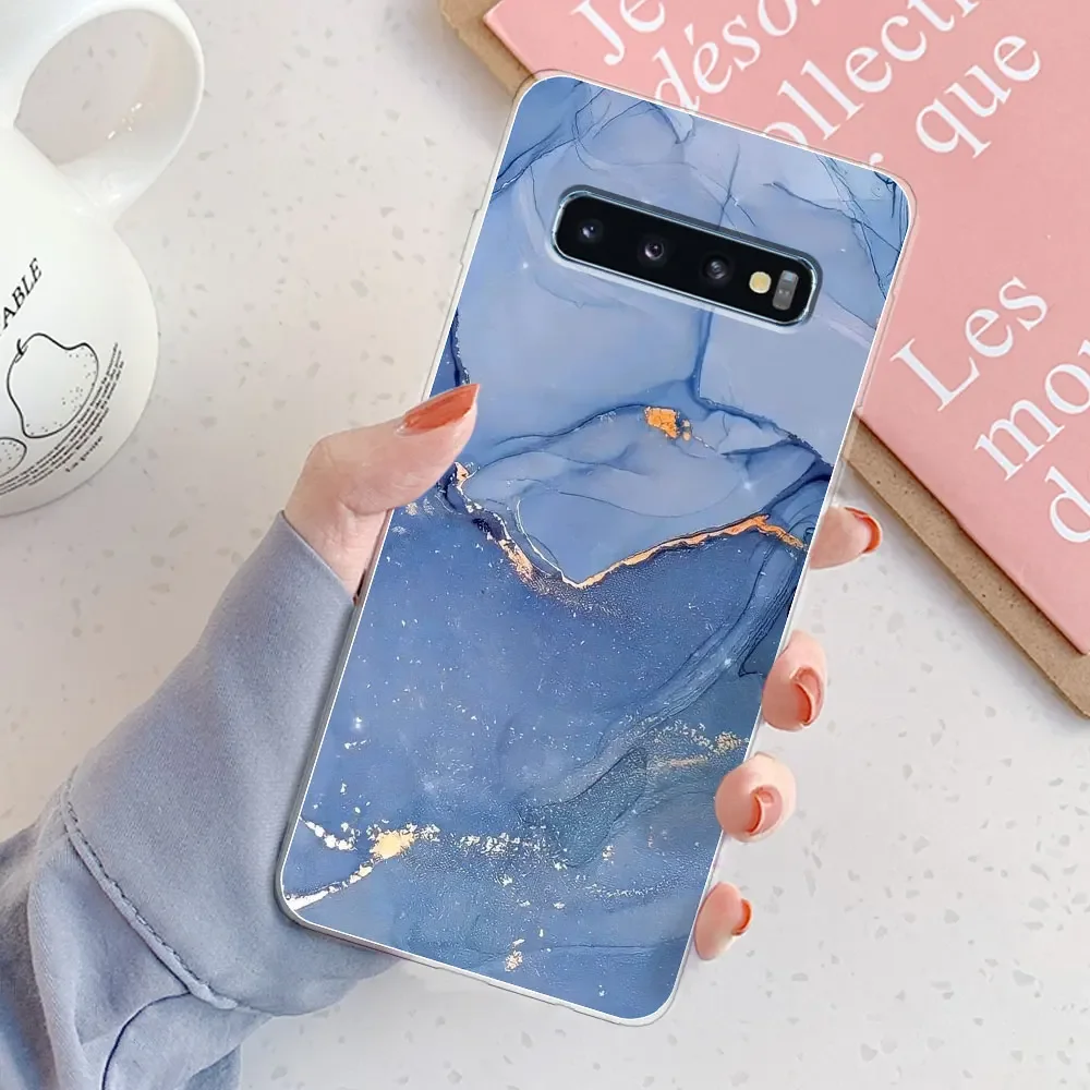 Funda de silicona suave para Samsung Galaxy S10 5G, carcasa transparente para teléfono móvil Samsung S10 Lite S10E S 10 - imagen 3