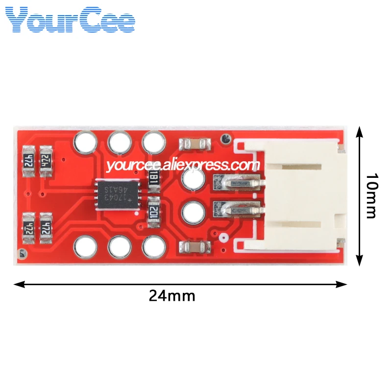 10 uds/1 unidad MAX17043 medidor de combustible LiPo de sección única módulo de alarma de detección de energía de batería de litio conversión A/D monitoreo IIC - imagen 4