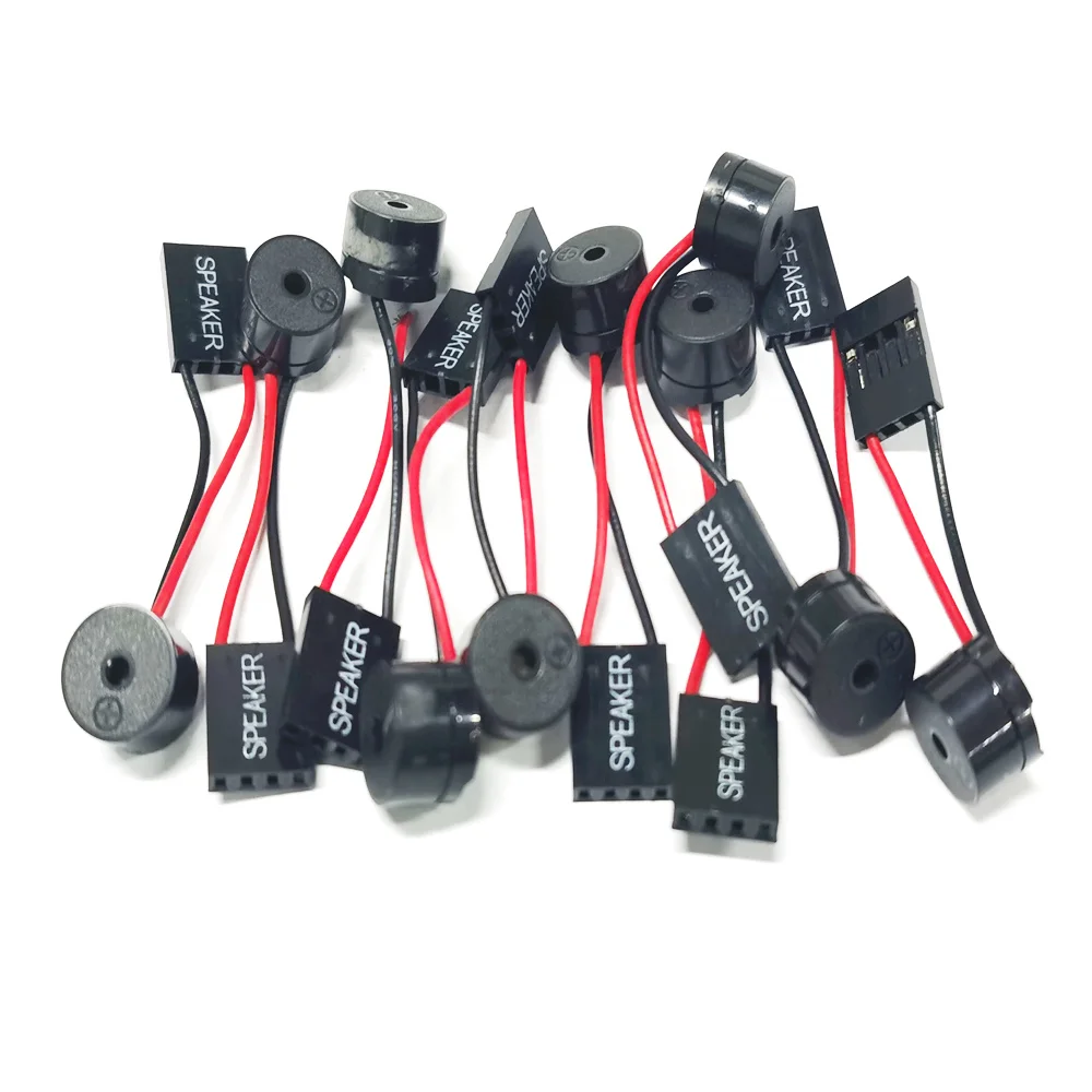 Kit de Mini altavoz con enchufe de 10-20 piezas, placa base de ordenador BIOS interna, Mini caja integrada, tablero zumbador, alarma de pitido para PC, electrónica