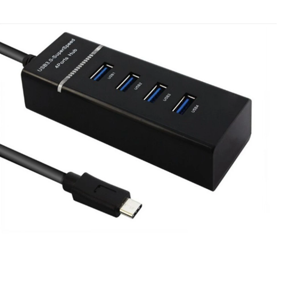 Divisor de alta velocidad tipo C a USB3.0HUB USB-C a 3.0 con múltiples líneas de transmisión de datos USB de lectura - imagen 3