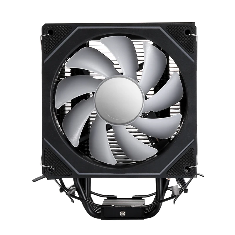 XUANFENG Compatible LGA115x 1200 2011 x79 x99 AMD Enfriador de CPU eficiente Negro 120 mm Ventilador ARGB 4/6 Tubo de calor Ventilador refrigerado por aire - imagen 5