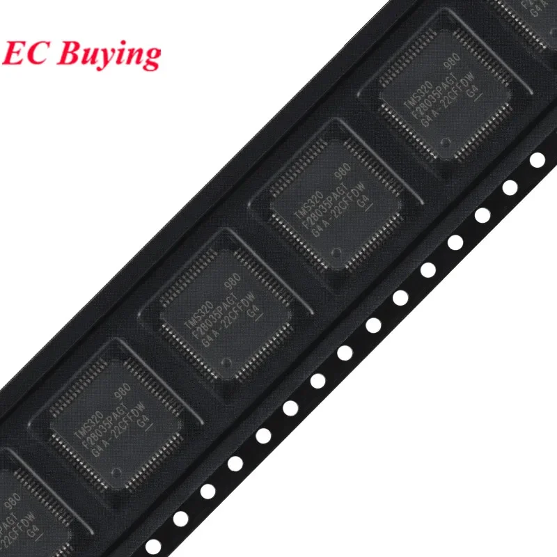 TMS320 TMS320F28 TMS320F2803 TMS320F28035 TMS320F28035PAGT TQFP-64 C2000 microcontrolador de 32 bits MCU Chip IC nuevo Original - imagen 5
