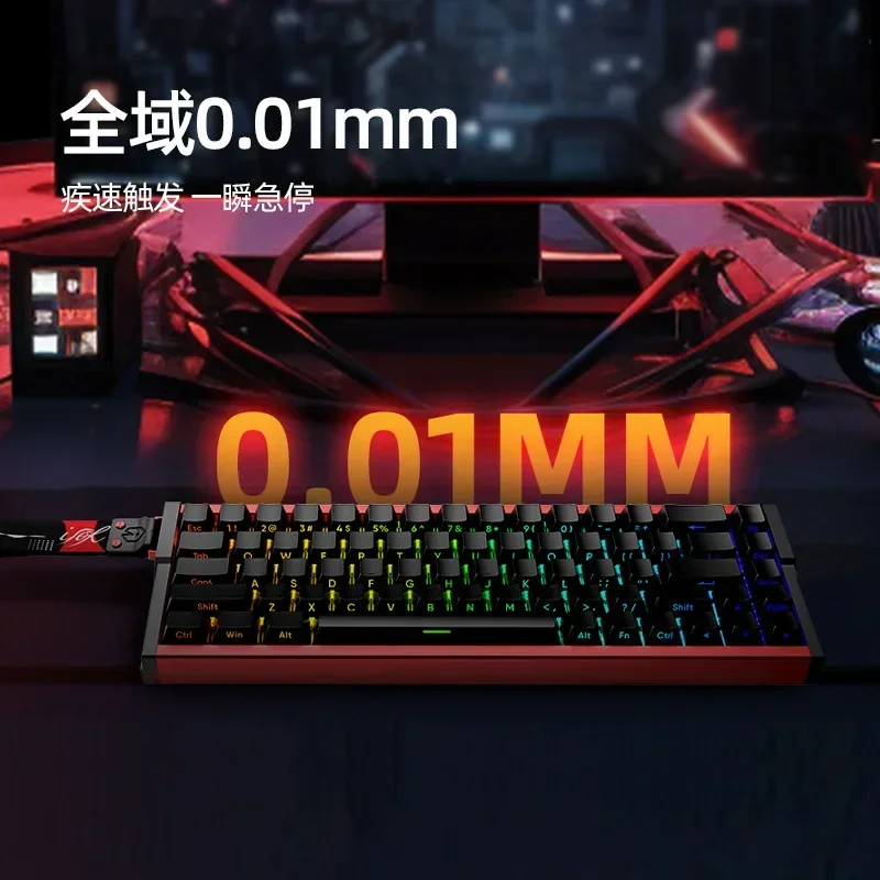 IROK MG68 Teclado mecánico interruptor magnético 8K intercambio en caliente RGB Gamer teclado para juegos e-sports accesorios para juegos regalo personalizado - imagen 2