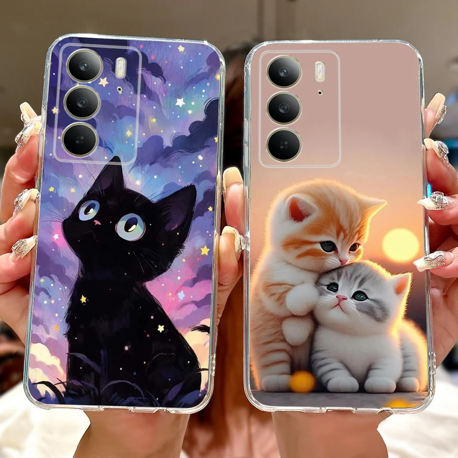 Para Realme C75 funda nueva funda pintada de lujo 6,72 ''funda de teléfono de TPU suave de silicona transparente para Realme C75 C 75 RealmeC75 Fundas bolsas - imagen 5