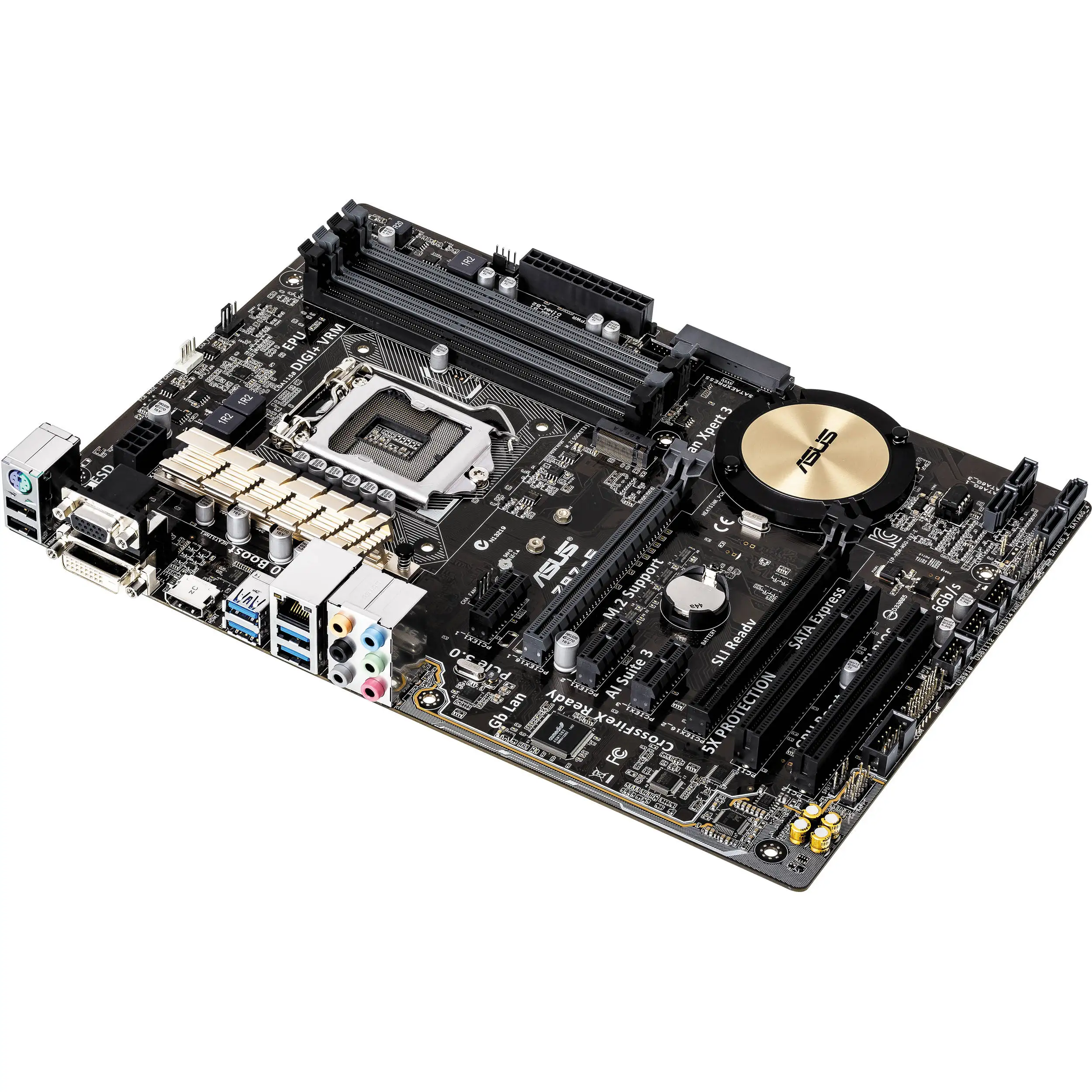 Placa base ASUS Z97-E intel Z97 LGA 1150 DDR3 32GB compatible con 4130 4690 4770 4170 4350 4430 4770 5775 CPU ATX - imagen 3
