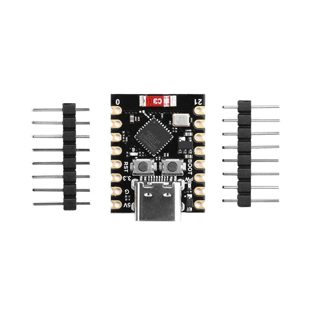 ESP32-C3 SuperMini WiFi Bluetooth 5,0 Placa de desarrollo mini placa de desarrollo de alto rendimiento y baja potencia cabezal de pin sin soldar