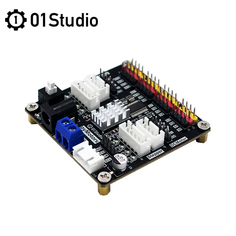 01Studio pyMotors Módulo Servo DC Motor paso a paso Micropython python - imagen 4