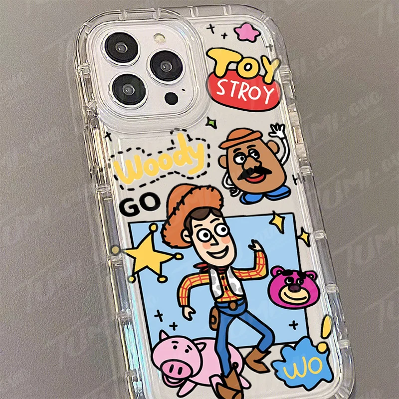 Disney Toy Story funda de silicona para teléfono Samsung Galaxy, A15, A55, A05, A05S, A14, A24, A13, A23, A73, A12, A22, A32, A52, A52S, A72, A31, A51 - imagen 4