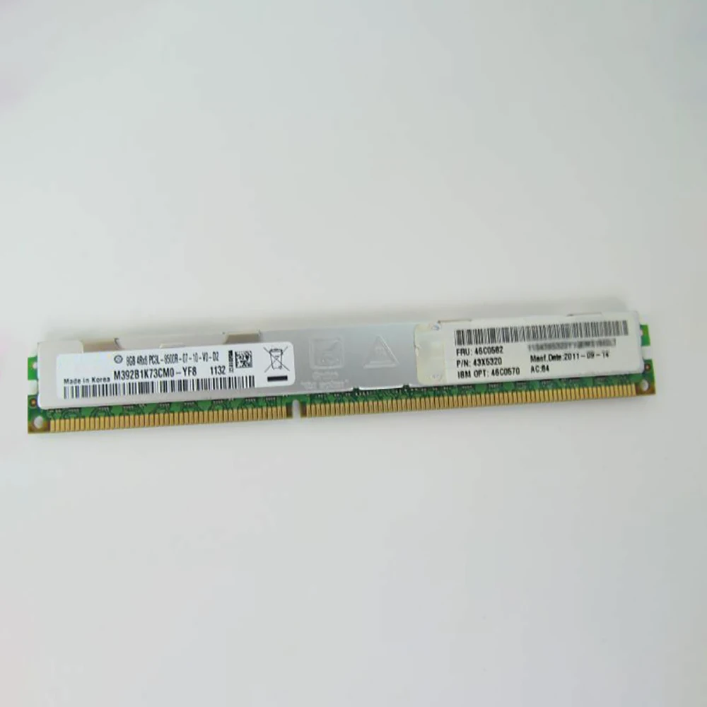 1 Uds memoria de servidor para IBM RAM HX5 43X5320 46C0582 8GB DDR3 1066 4RX8 PC3L-8500R VLP REG - imagen 3