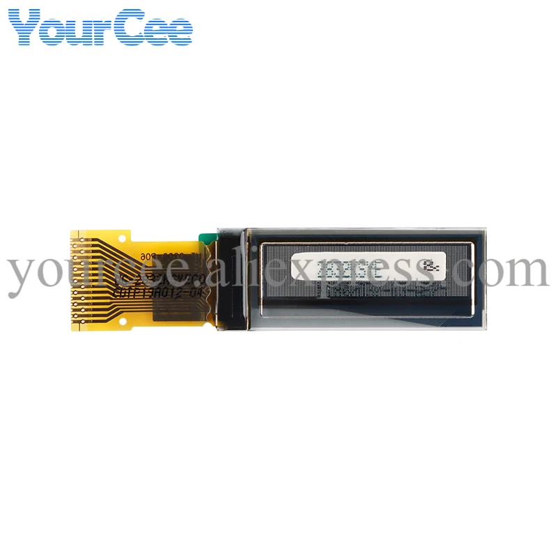 Pantalla LCD OLED de 0,91 pulgadas, 0,91 pulgadas, blanco, azul, amarillo, 128x32, 128x32, SSD1306 - imagen 3