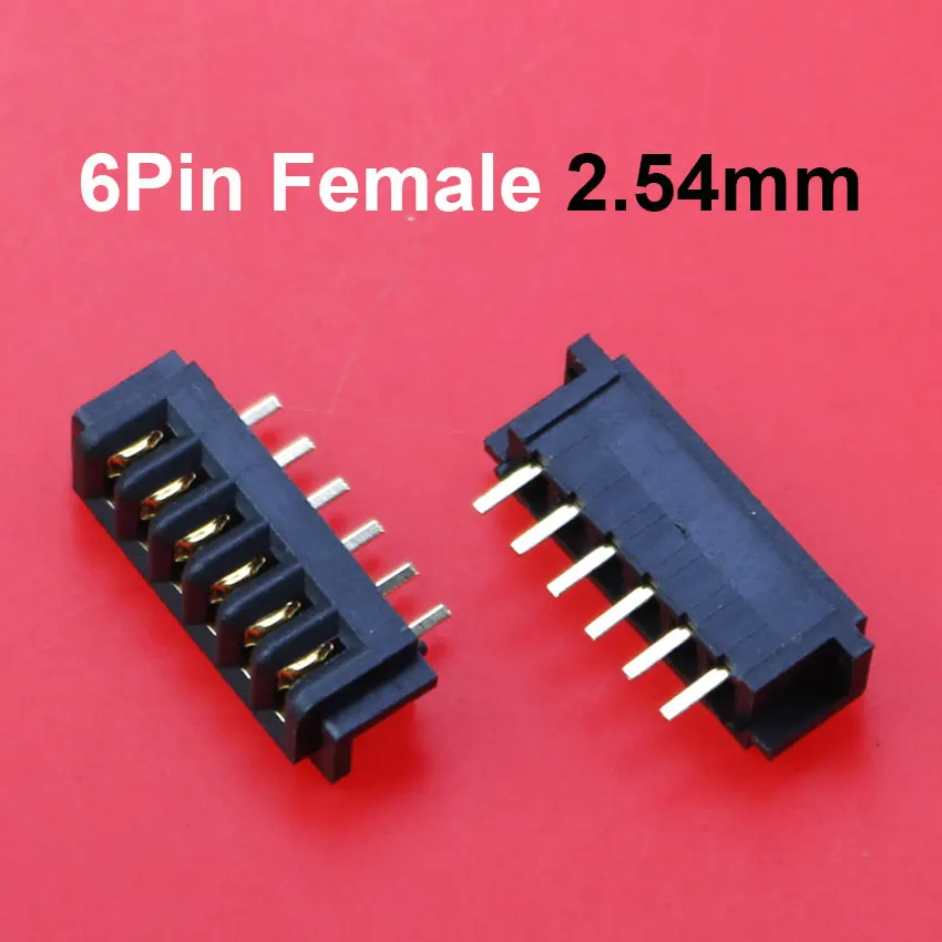 6Pin Female 2.54mm