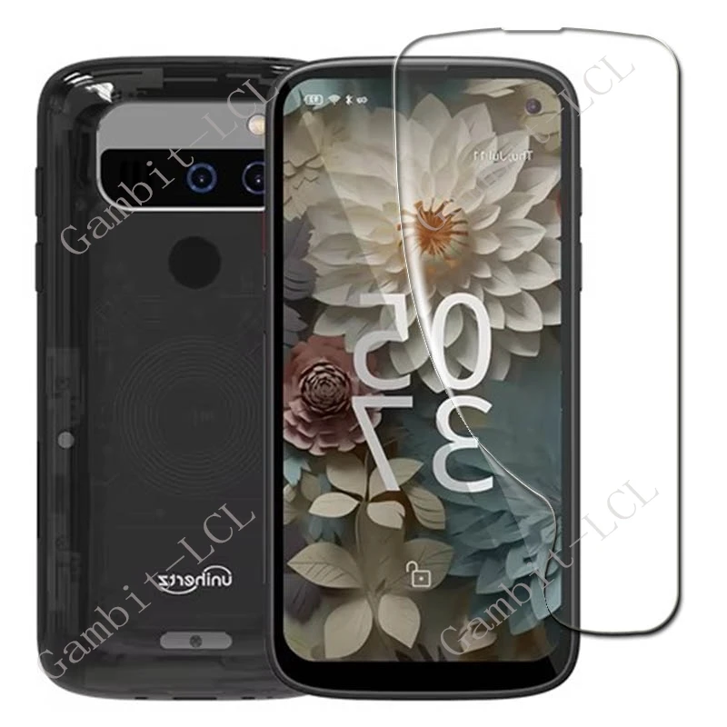 Para Unihertz Jelly Max 5,05 "UnihertzJellyMax JellyMax película de hidrogel suave hidráulica cubierta protectora de pantalla completa - imagen 3