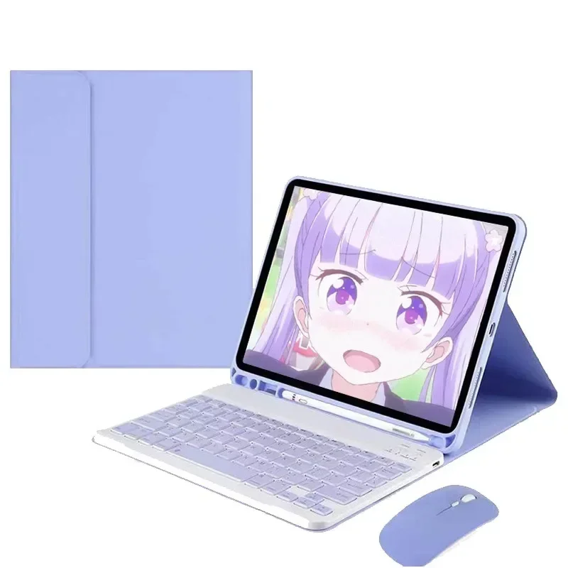 purple with mouse