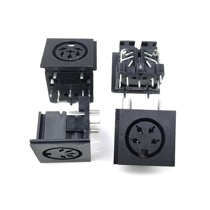 Conector hembra PCB DIN 4-8 polos montaje en panel - imagen 4