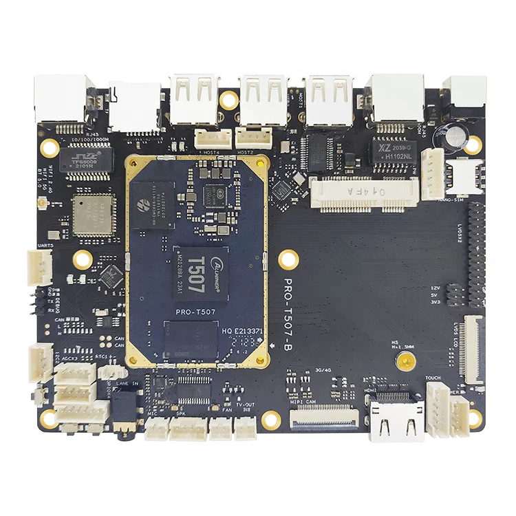 Rongpin Allwinner T507 placa central T507 placa de desarrollo linux control industrial andriod PRO-T507