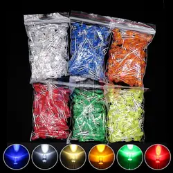 Kit surtido de diodos LED de 5 mm para electrónica DIY