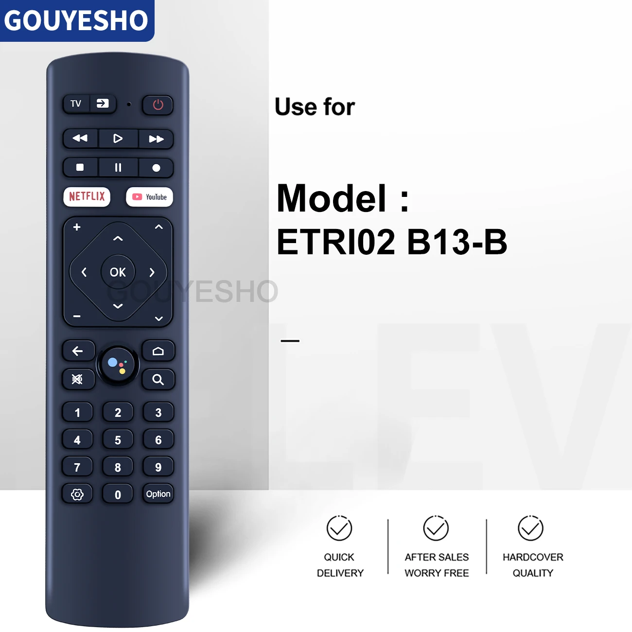 Nuevo Control remoto por voz de repuesto para Elsys Streaming Box 4K ETRI02 B13-B - imagen 5