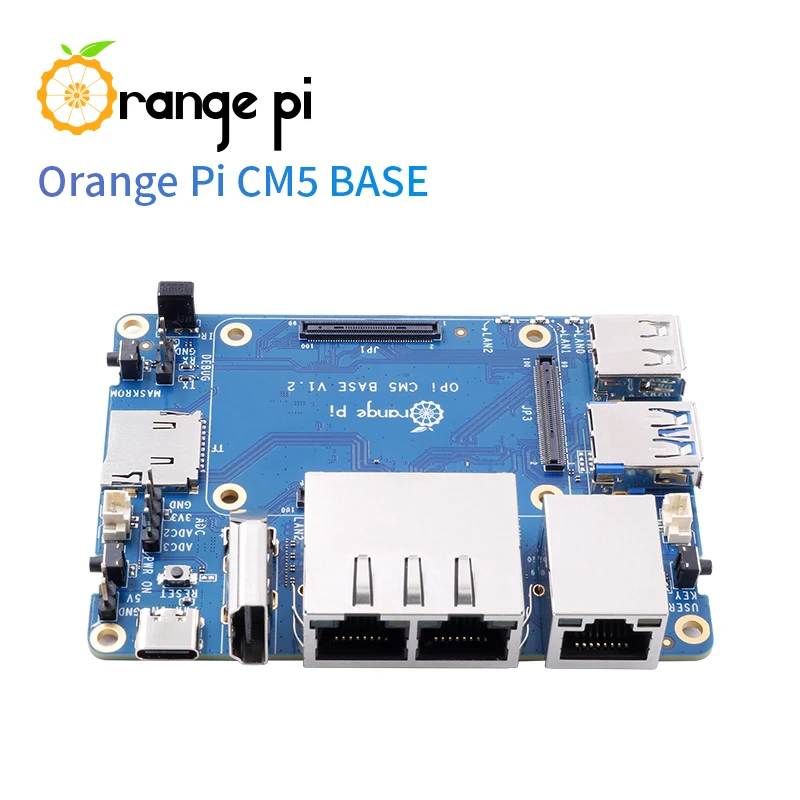Placa Base Orange Pi CM5, ordenador de placa única Gigabit LAN de 2,5G, adecuado para módulo de cómputo OrangePi, placa central de 5 - imagen 3