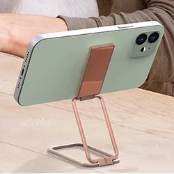 Soporte plegable 360° para móvil y tablet con anillo metálico