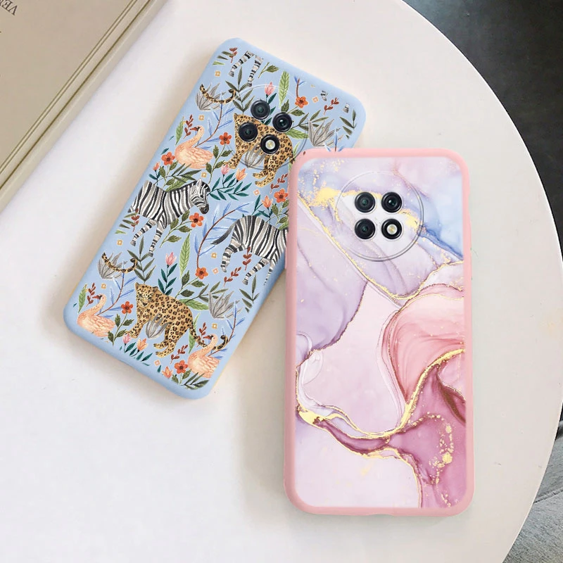 Funda para Xiaomi Poco M5S C71 X7 C75 M6, funda trasera de silicona suave de leopardo, funda protectora para teléfono, bolsas pintadas de leopardo - imagen 4