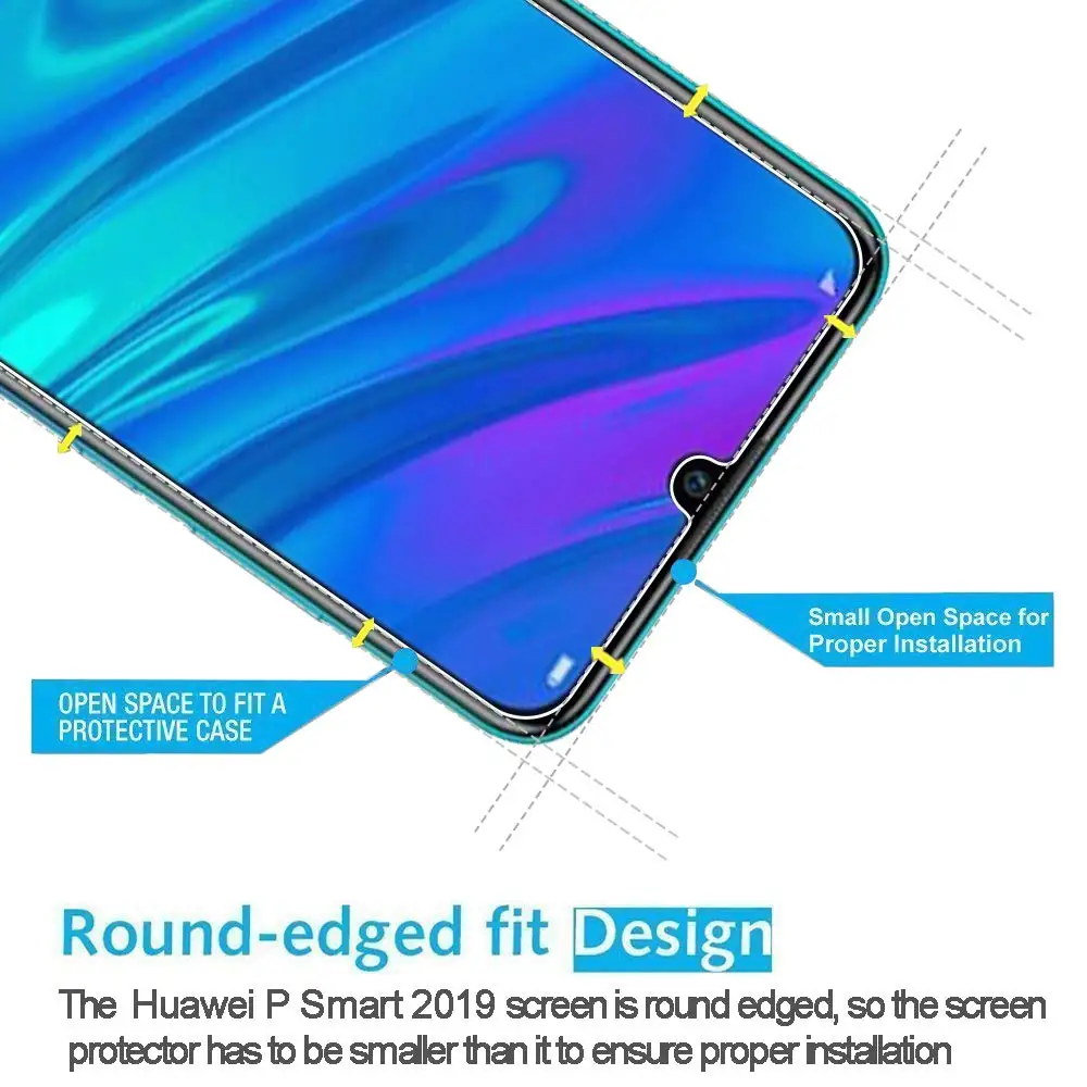 Vidrio templado para Xiaomi Redmi 8 8A 2.5D 9H, Protector de pantalla, película protectora para Redmi Note 8 Pro - imagen 3