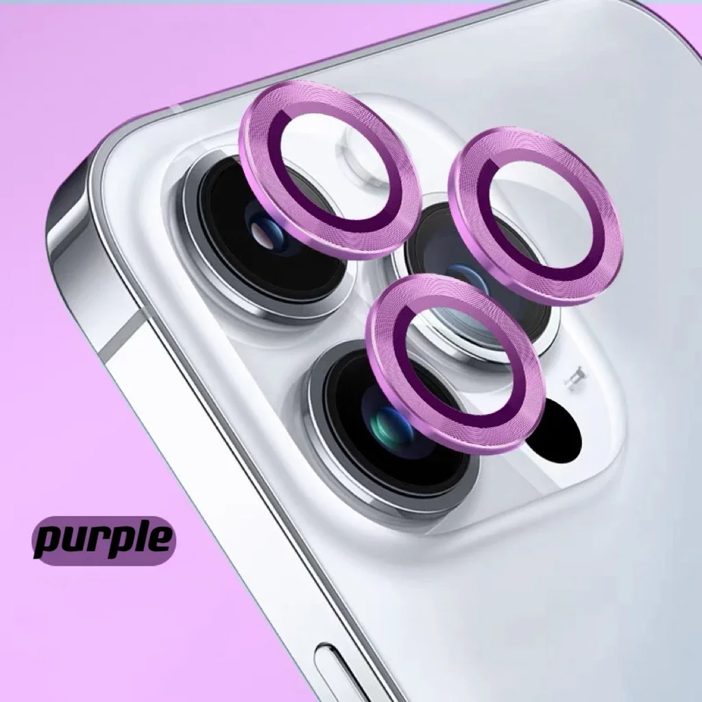 Protector de lente de cámara de Metal para IPhone 15ProMax 15 16 Plus [diseño Original] cubierta de cámara de vidrio templado para 15 16Promax - imagen 5