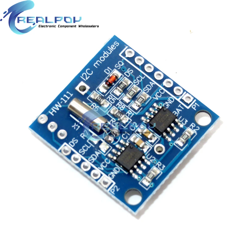 Módulo de reloj en tiempo Real I2C RTC DS1307 AT24C32 para AVR ARM PIC pequeños módulos RTC I2C memoria reloj DS1307 - imagen 5