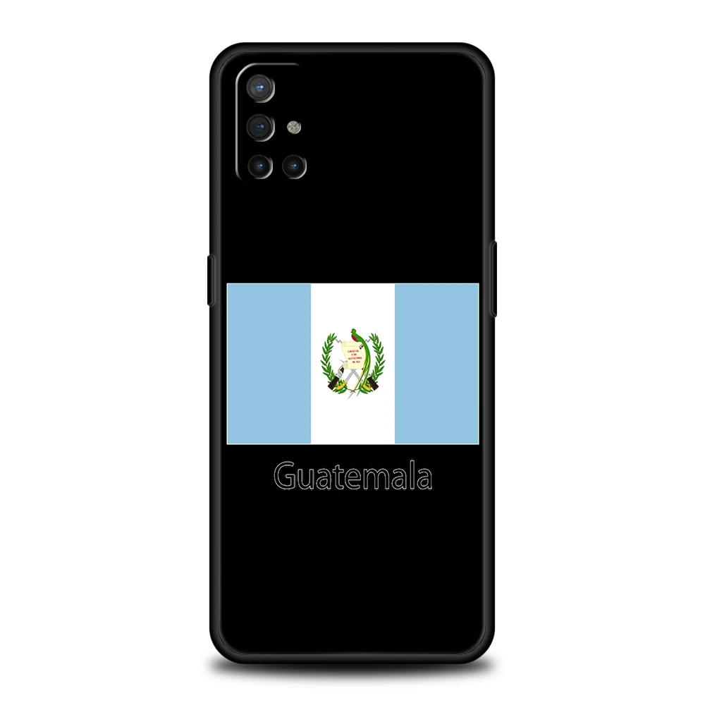Funda de teléfono para OnePlus 13 12 11 10 9 Pro 9T 13R 12R 10R 9RT 10T 8T 8 Nord 2T CE 2 3 5G N200 N30 funda suave bandera de Guatemala - imagen 4