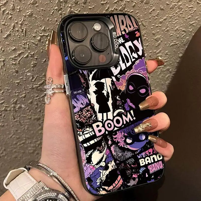 Graffiti Comics Case Cover para OPPO Reno 10 6 7 Pro 5G 5 6 Lite 7 4G A38 A17 A15 A58 A77 A57 A31 A36 A76 A96 A74 A94 A78 A98 5G