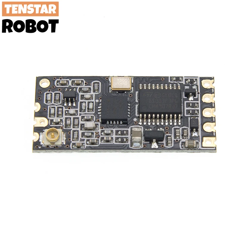 Chip SI4438 de HC-12 433Mhz, módulo de puerto serie inalámbrico de 1000m con antena, reemplaza Bluetooth - imagen 5