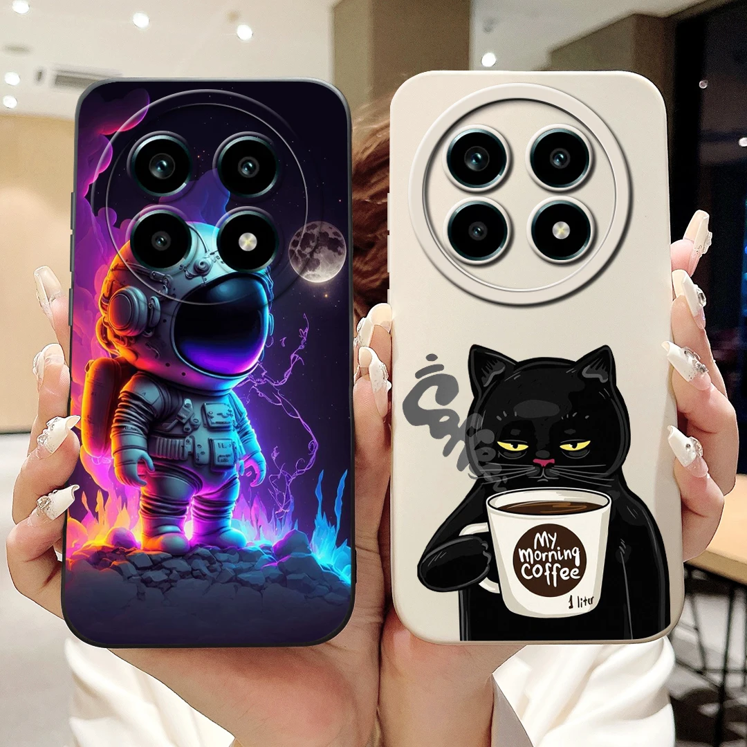 Para Realme 13 Pro 5G funda RMX3990 Linda funda pintada de dibujos animados funda de teléfono de silicona suave para Realme 13 Pro Plus Realme13 Pro + Shell - imagen 4