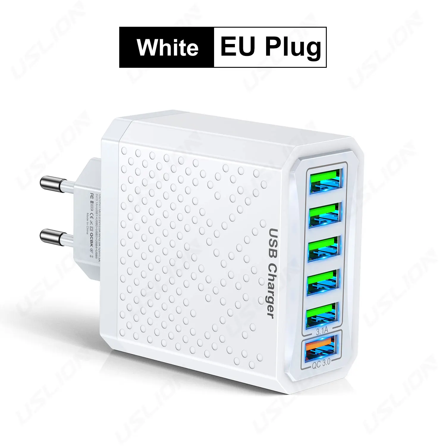 EU Plug White