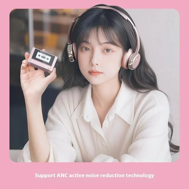 Fiio Snowsky Anytime Auriculares inalámbricos Bluetooth5.4 Hifi Anc Reducción de ruido 560mah 58h Soporte de larga resistencia Modo de juego Regalos - imagen 3