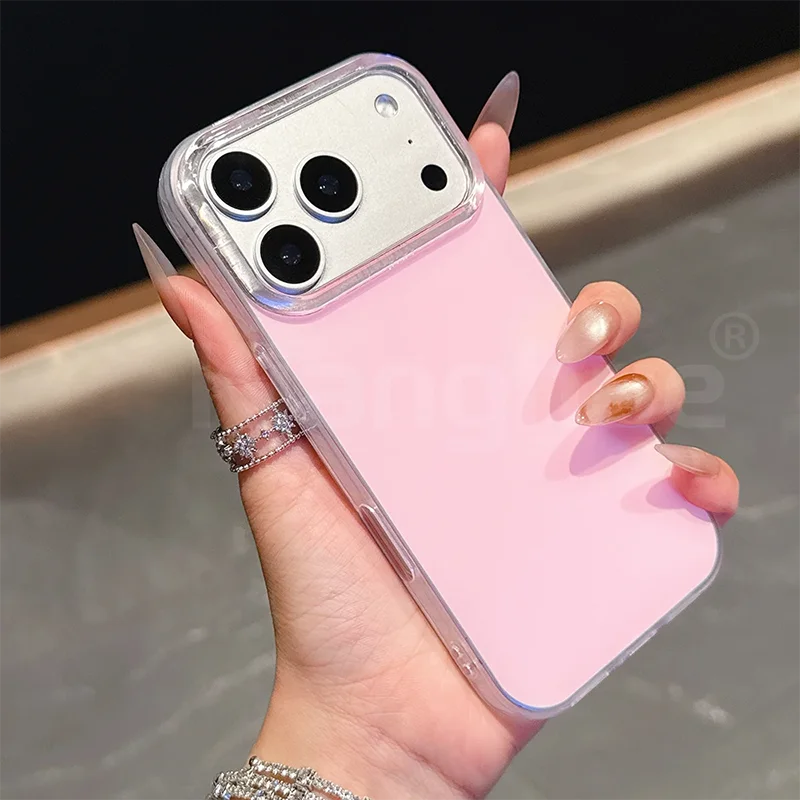 Funda rígida híbrida de Color caramelo de lujo para iPhone 17 Air 17 17 Pro 17 Pro colorida Max mate suave funda ultrafina para PC ﻿ - imagen 5