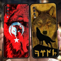 Funda Bozkurt Lobo Gris para Samsung Galaxy A56 A36 A26 A24 A16