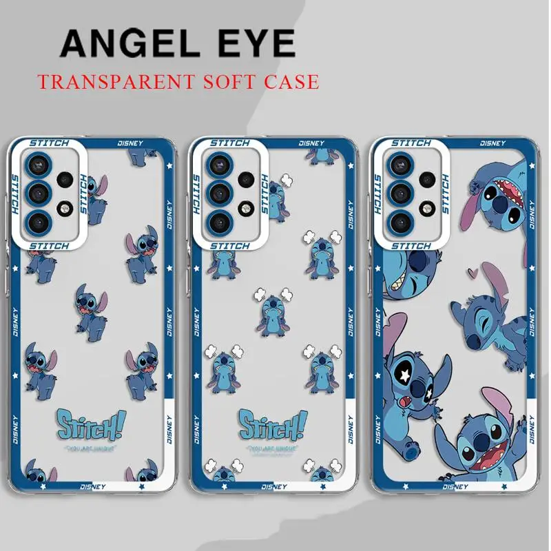 Funda de teléfono Stitch The Baby Disney para Samsung A13 A14 A15 A23 4G 5G A24 4G A25 A33 A34 A53 A54 A73 A35 A55 5G - imagen 4