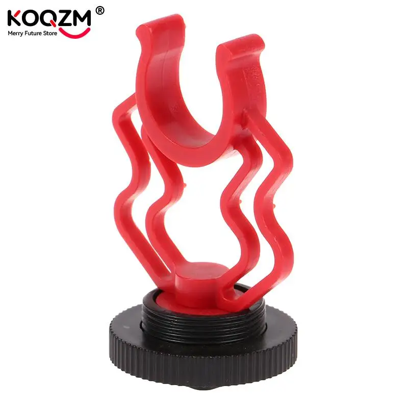 Adaptador de montaje de zapata de montaje de micrófono Universal, soporte de micrófono de plástico, reemplazo de montaje para micrófonos de entrevistas de vídeo - imagen 2