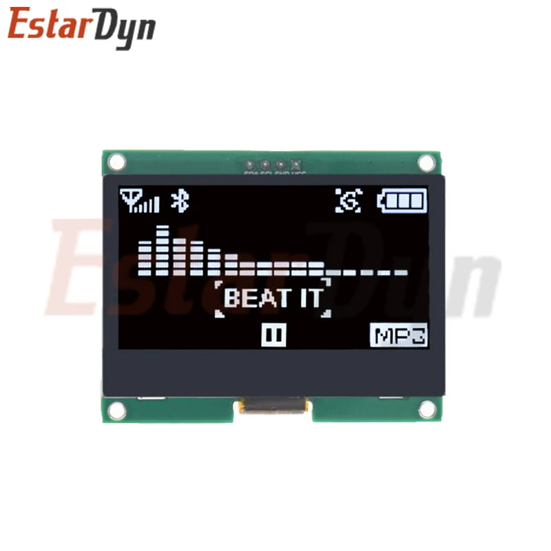 Módulo LCD 12864 IIC 4P 128X64 I2C ST7567S COG placa de pantalla gráfica Panel LCM pantalla de matriz de puntos 128x64 para Arduino - imagen 5