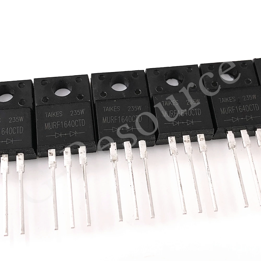 (10 piezas) MURF1640CTD MURF1620CTD TO-220 MURF1640CT MURF1640 16,0 amperios Unipolar/ánodo común rectificadores de recuperación ultrarrápidos - imagen 2