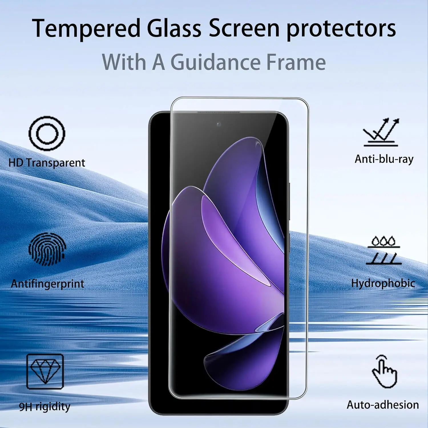 Vidrio Templado 2.5D 9H para OPPO A6 Pro 4G CPH2799 Protector de pantalla lente de cámara de película para OPPO A6Pro 5G CPH2781 Global - imagen 4