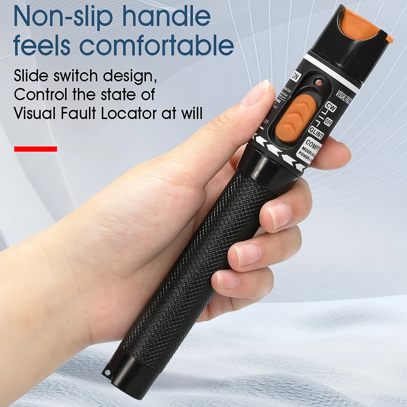 Localizador Visual de fallos FTTH, 10mW, pluma probadora de Cable de fibra óptica de alta calidad, interfaz SC/FC/ST de 2,5mm, herramienta de prueba de fibra óptica VFL - imagen 3