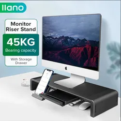 Soporte ergonómico monitor Llano elevador escritorio portátil