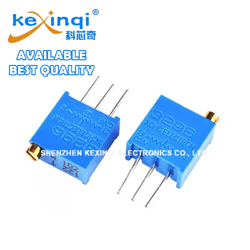 (10 uds) potenciómetro recortador Trimpot de 3296W 50R 100R 200R 500R 1k 2k 5k 10k 20k 50k 100k 200k 500k 1M 2M Ohm resistencia - imagen 4