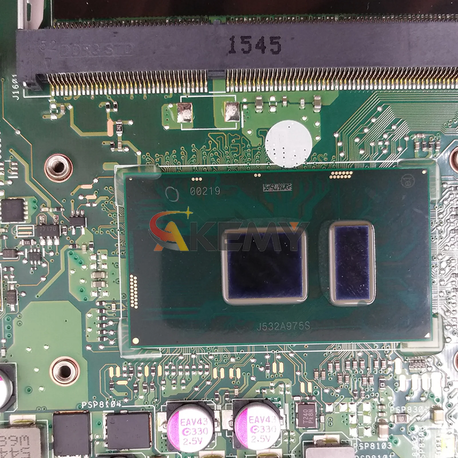 Placa base para ordenador portátil X302UJ para ASUS VivoBook X302U X302UV X302UJ placa base para portátil con CPU I3 I5 I7 100% pruebas OK envío rápido - imagen 5