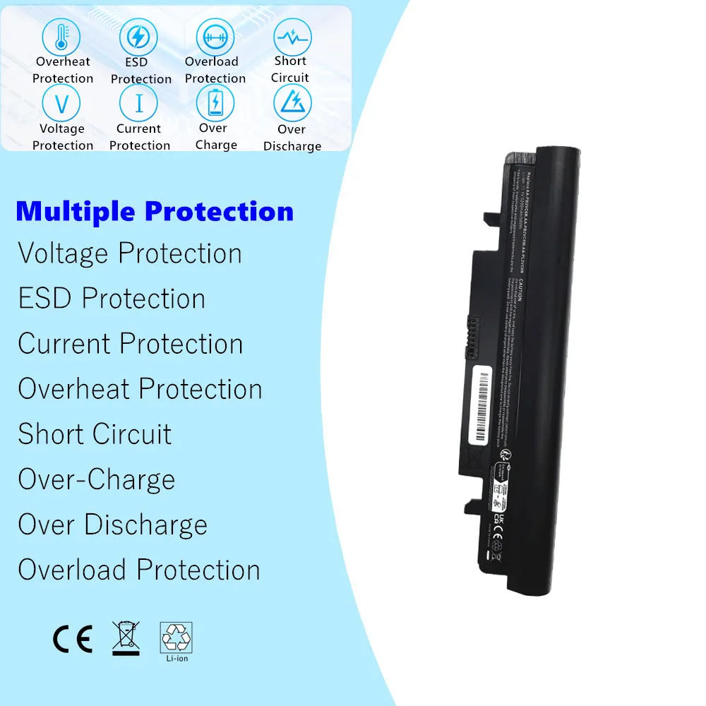 AA-PB2VC6B AA-PL2VC6B Batería para portátil Samsung N148 NP-N148 N150 NP-N150 NT-N150 - imagen 5