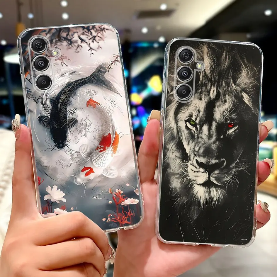 Para Samsung Galaxy M14 M34 M54 funda SM-M146B SM-M346B M546B funda Cool Dragon funda de teléfono de silicona suave para Samsung M14 4G parachoques - imagen 2