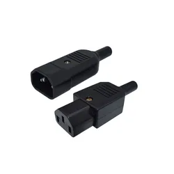 Conector IEC C13 C14 Macho Hembra 16A 250V Industrial