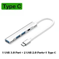 4 silver typec usb