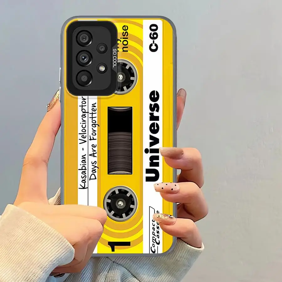 Funda para Samsung para Galaxy A15 A16 A34 A13 A32 A22 A12 A24 A25 A23 A14 funda suave patrón de cinta de la suerte - imagen 5