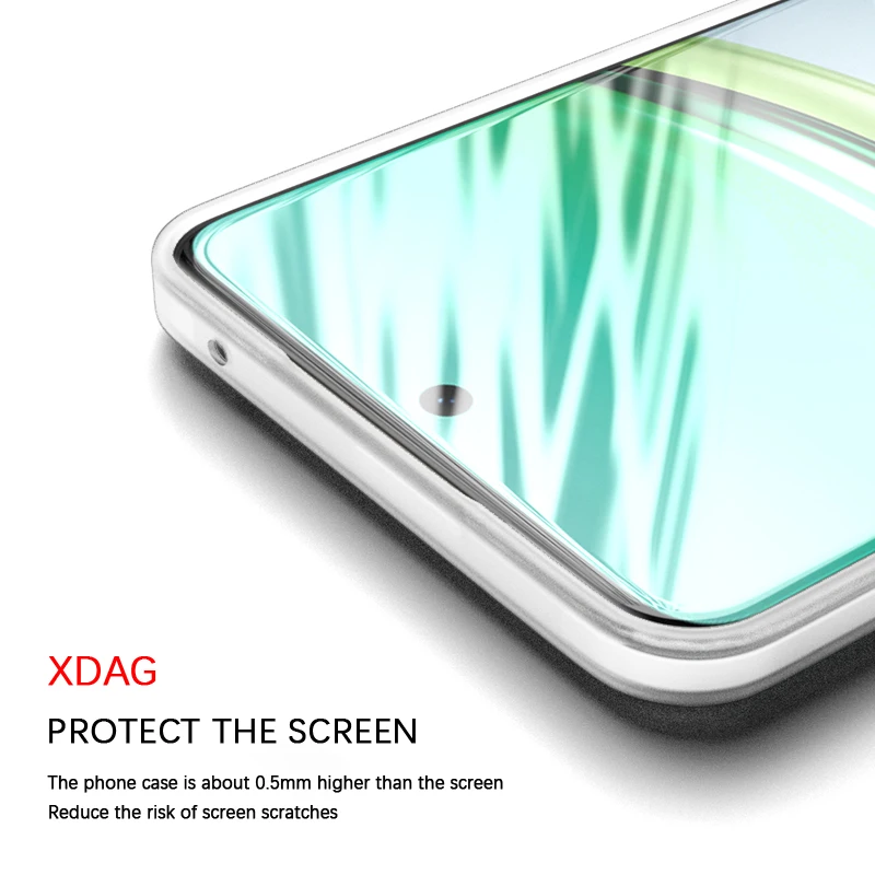 Viene con película de lente Funda de teléfono para iQOO Z10 VIVO Y300 Pro Plus Pro + 5G 6,77 "Funda marco acrílico Funda trasera de silicona suave - imagen 3